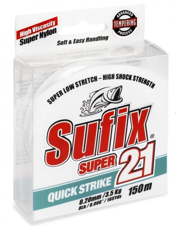 Sufix Super 21 Quick Strike Clear 1 Sufix Super 21 Quick Strike Clear
