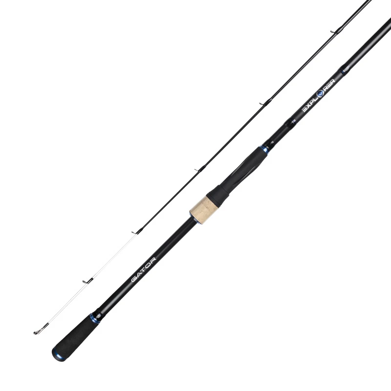 Gator Bait Jigger Explorer Perch Rod 2-Pcs 7'6'' 5-30g 1 Gator Bait Jigger Explorer Perch Rod 2-Pcs 7'6'' 5-30g