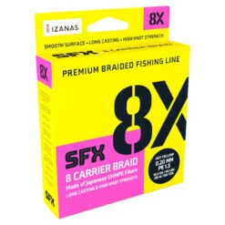 Sufix SFX 8X Braid Hot Yellow 137m