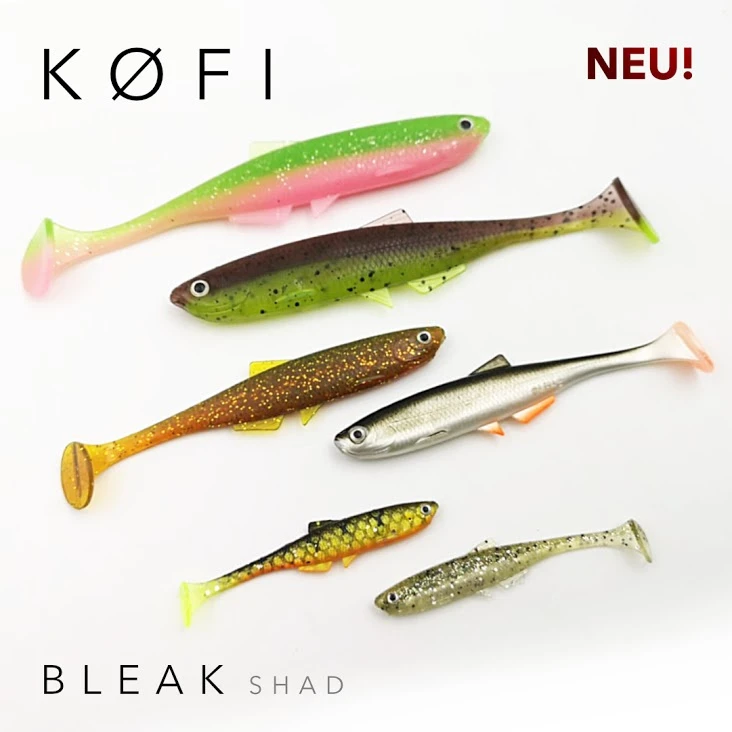 Köfi Bleak Shad 9cm (5-pak) 3 Köfi Bleak Shad 9cm (5-pak) - Afbeelding 3