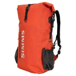 Simms Dry Creek Rolltop Backpack Simms Orange
