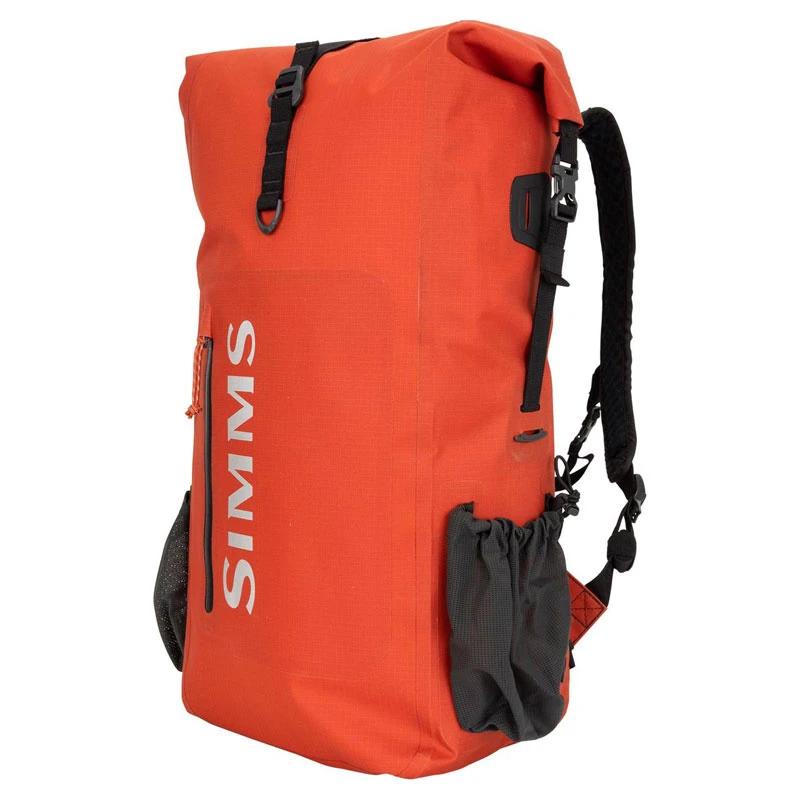 Simms Dry Creek Rolltop Backpack Simms Orange 1 Simms Dry Creek Rolltop Backpack Simms Orange
