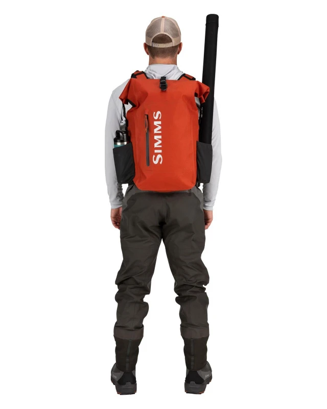 Simms Dry Creek Rolltop Backpack Simms Orange 2 Simms Dry Creek Rolltop Backpack Simms Orange - Afbeelding 2