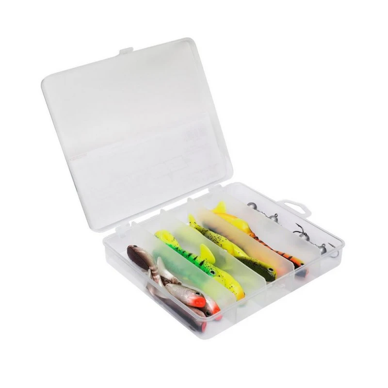 Berkley Pulse Shad Box 8cm Incl. Jigheads 2 Berkley Pulse Shad Box 8cm Incl. Jigheads - Afbeelding 2