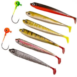 Fladen Conrad Softlures 3x6 Assorted Colors -Sportviswinkel 20 3504r 3