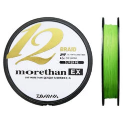 Daiwa Morethan 12 Braid 135m Lime Green