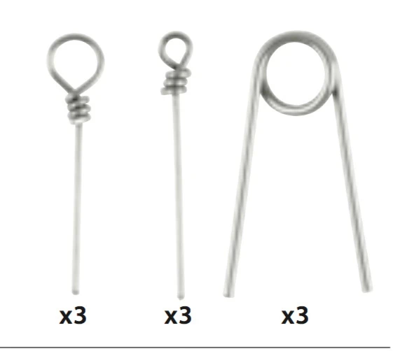 Spro Softbait Pin Assortiment 1 Spro Softbait Pin Assortiment