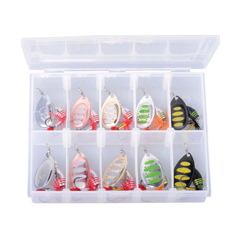 Savage Gear SavageGear Rotex Spinner Kit1 #2a & #2 (10-pak) 1 Savage Gear SavageGear Rotex Spinner Kit1 #2a & #2 (10-pak)