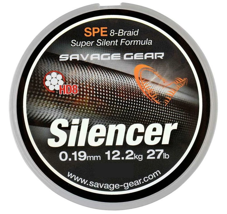 Savage Gear HD8 Silencer Braid 120m Green 1 Savage Gear HD8 Silencer Braid 120m Green
