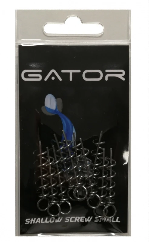 Gator Small Shallow Screw 10-pak 1 Gator Small Shallow Screw 10-pak