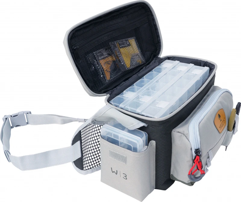 Westin W3 Waist Pack (4 Boxes) Grey/Black Large 2 Westin W3 Waist Pack (4 Boxes) Grey/Black Large - Afbeelding 2