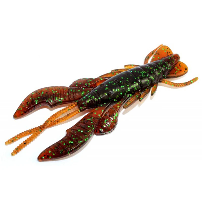 Lurefans Force Craw 10cm 6-pak 1 Lurefans Force Craw 10cm 6-pak