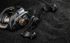 Gomexus 100mm Aluminium Handle With 22mm CNC Knob -Sportviswinkel BS100S22BKBK1r 3