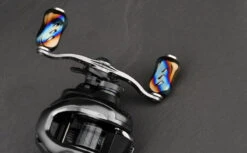 Gomexus Crank Handle W/Titanium Galaxy Knob -Sportviswinkel BS100T22GDX2r 5