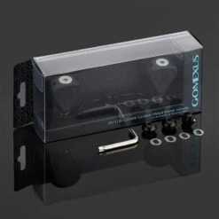 Gomexus 110mm Aluminium Handle With 35mm TPE Knob 22 Gomexus 110mm Aluminium Handle With 35mm TPE Knob -Sportviswinkel BS110HTE35BKTNr 8