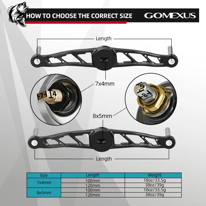 Gomexus 120mm Aluminium Handle With 27mm Cork Knob 6 Gomexus 120mm Aluminium Handle With 27mm Cork Knob - Afbeelding 6