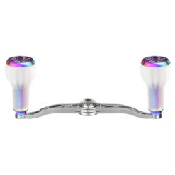 Gomexus Crank Handle Silver/Aurora Knob