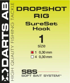 Darts DROPSHOT-RIG SureSet -Sportviswinkel BT054 001r 2