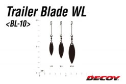 Decoy BL-10S Trailer Blade WL Silver -Sportviswinkel DBL10S2r 4