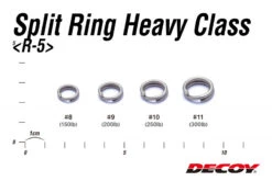 Decoy R-5 Split Ring, Heavy Class -Sportviswinkel DR510r 3