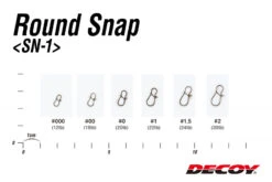 Decoy SN-1 Round Snap -Sportviswinkel DSN10r 3