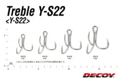 Decoy Treble Y-S22 -Sportviswinkel DTYS2220r 4