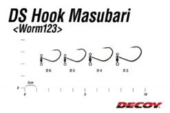 Decoy Worm123 DS Hook Masubari -Sportviswinkel DW1233r 4