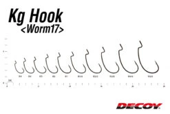 Decoy Worm 17kg Hook -Sportviswinkel DW17KG1r 4