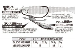Decoy Worm230G Makisasu Blade Gold -Sportviswinkel DW230G1025r 3