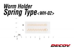 Decoy WH-02 Worm Holder Spring Type -Sportviswinkel DWH02Lr 5