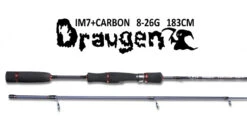 FKP-Gear Draugen D4 6'' 8-26g 2pcs Haspel -Sportviswinkel DraugenD4 6 2