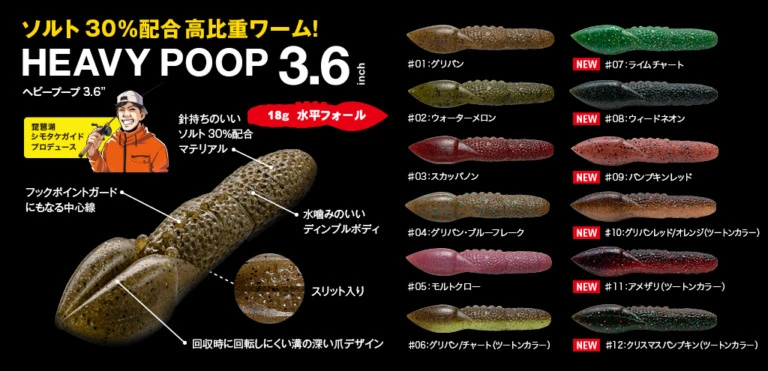 Fish Arrow Heavy Poop 9cm, 18g 4 Fish Arrow Heavy Poop 9cm, 18g - Afbeelding 4