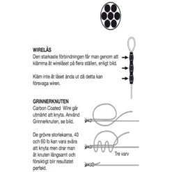 Darts Carbon Coated Wire -Sportviswinkel H511 60r 2