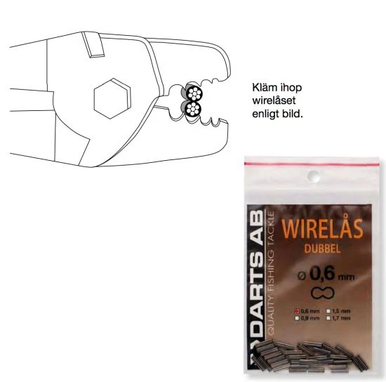 Darts Wirelås Dubbla 2 Darts Wirelås Dubbla - Afbeelding 2