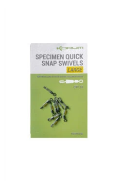 Korum Specimen Quick Snap Swivels -Sportviswinkel K0310134r 4
