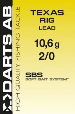 Darts Texas Rig - Lead -Sportviswinkel K7850 2014r 3