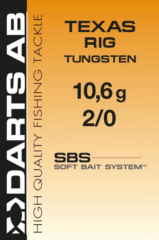 Darts Texas Rig - Tungsten 3 Darts Texas Rig - Tungsten - Afbeelding 3