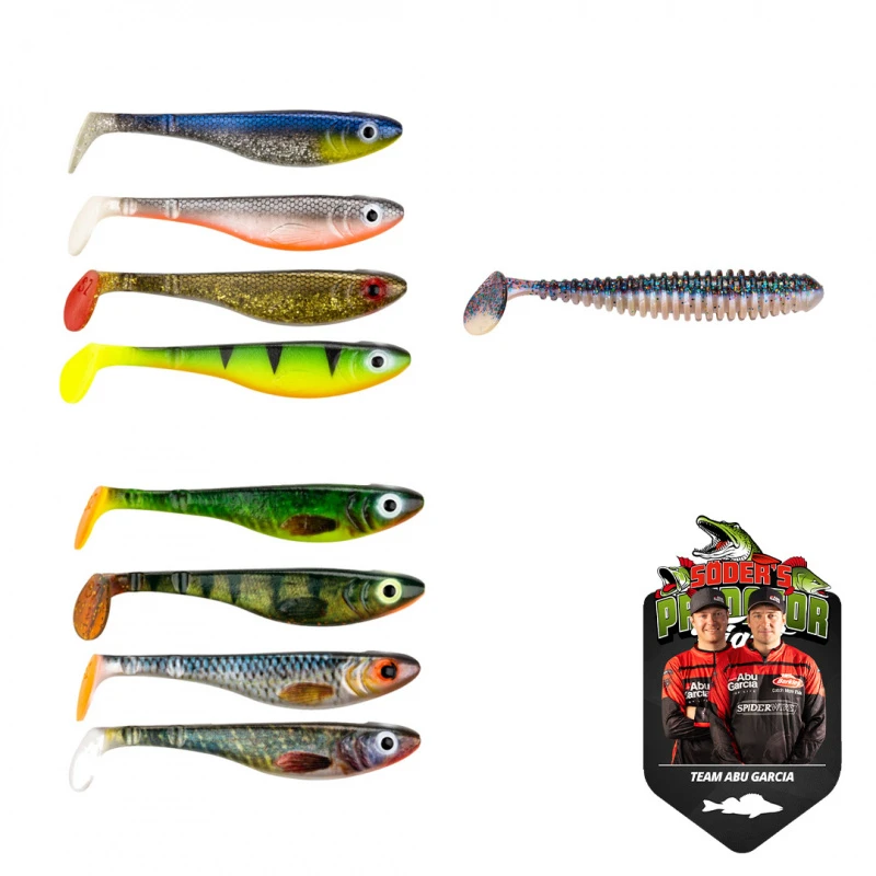 Team Abu Garcia PredatorFight Bait Combo Zander 1 Team Abu Garcia PredatorFight Bait Combo Zander