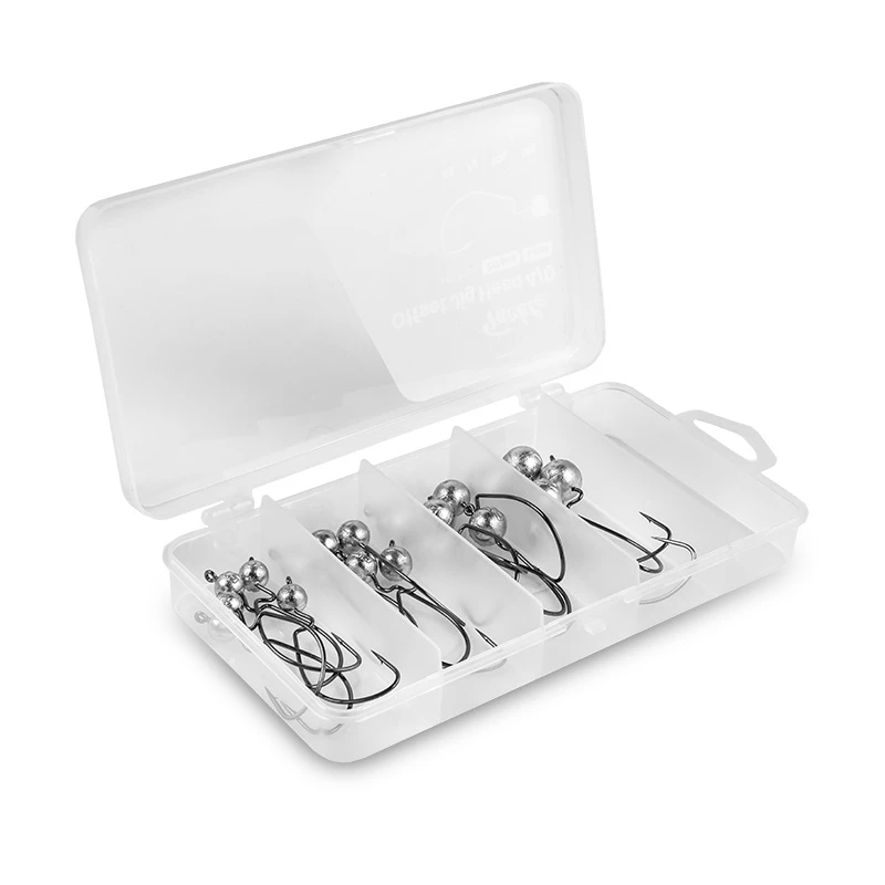 Söder Tackle Offset Jig Head Big Pack (20pcs) - 4/0 (5g, 7g, 10g, 14g) 2 Söder Tackle Offset Jig Head Big Pack (20pcs) - 4/0 (5g, 7g, 10g, 14g) - Afbeelding 2