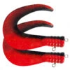 SvartZonker Big Tail (2-pak) - C15 Black/Fl.Red