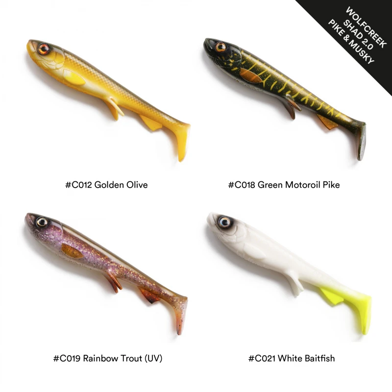 Wolfcreek Shad 2.0 25cm, 120g 3 Wolfcreek Shad 2.0 25cm, 120g - Afbeelding 3