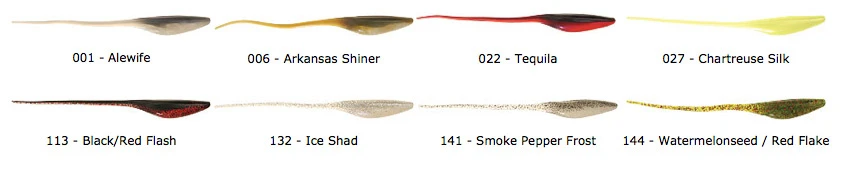 Lunker City Whipstik, 19cm - 8pack 2 Lunker City Whipstik, 19cm - 8pack - Afbeelding 2